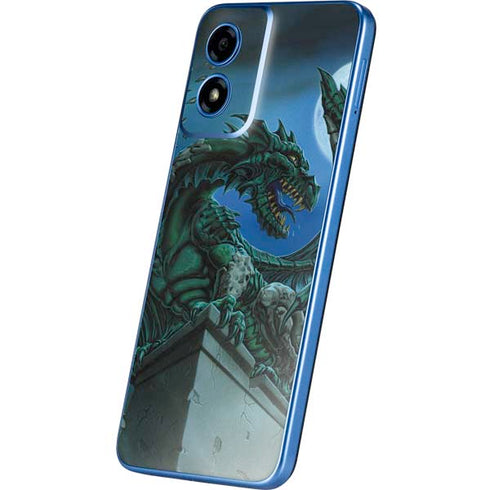 The Green Dragon by Ed Beard Jr Moto G Play 4G (2024) Skin