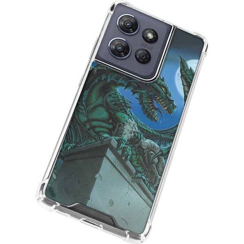 The Green Dragon by Ed Beard Jr Moto G Power 5G (2025) Clear Case