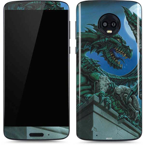 The Green Dragon by Ed Beard Jr Moto G6 Skin