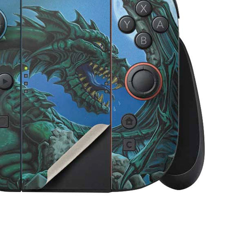 The Green Dragon by Ed Beard Jr Nintendo Switch 2 (2025) Joy-Con Controller Skin
