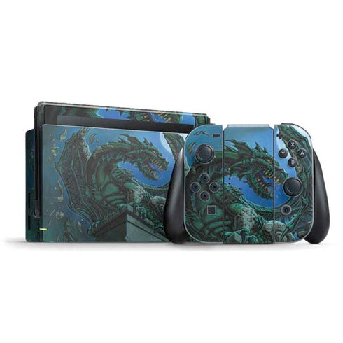 The Green Dragon by Ed Beard Jr Nintendo Skins