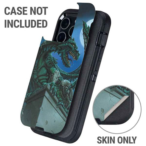 The Green Dragon by Ed Beard Jr Otterbox Defender iPhone Skin