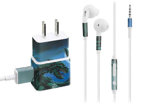 The Green Dragon by Ed Beard Jr Phone Charger Skin