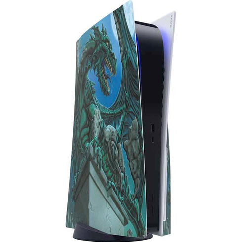 The Green Dragon by Ed Beard Jr PlayStation PS5 Skins