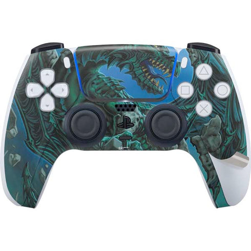 The Green Dragon by Ed Beard Jr PS5 Pro Bundle Skin