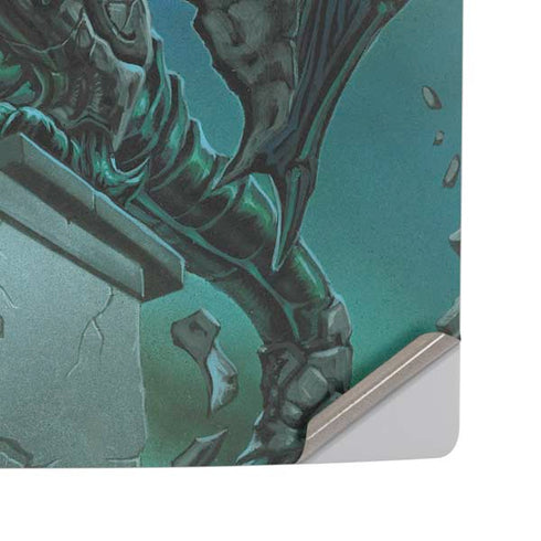 The Green Dragon by Ed Beard Jr PS5 Pro Disk Console Skin