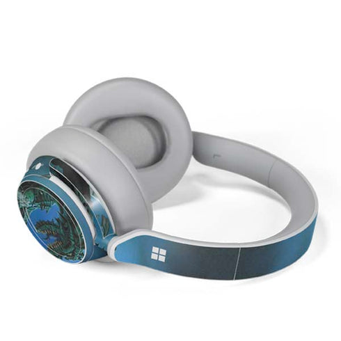 The Green Dragon by Ed Beard Jr Surface Headphones Skin