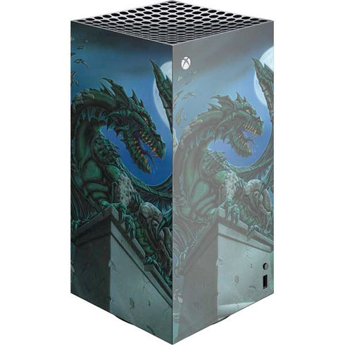 The Green Dragon by Ed Beard Jr XBox Series X Digital Edition Console Skin