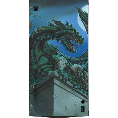 The Green Dragon by Ed Beard Jr XBox Series X Digital Edition Console Skin
