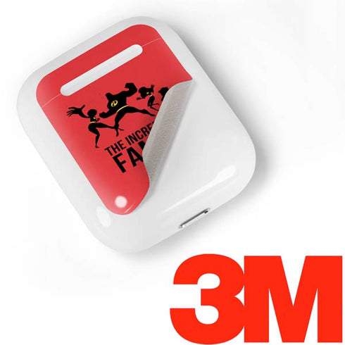 Disney The Incredibles Family Sillhouette Apple AirPods Skin