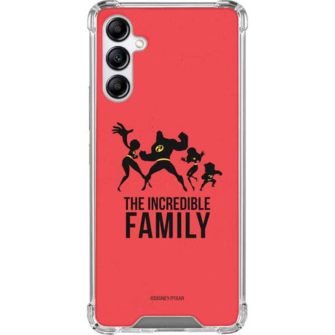 Disney The Incredibles Family Sillhouette Gabb Phone 4 Clear Case