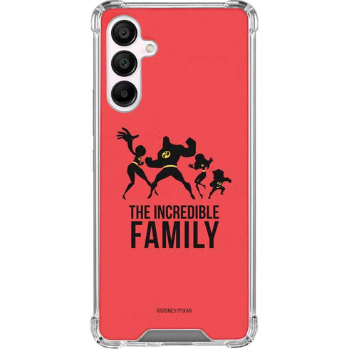 Disney The Incredibles Family Sillhouette Galaxy A16 5G Clear Case