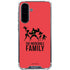 Disney The Incredibles Family Sillhouette Galaxy A36 5G Clear Case