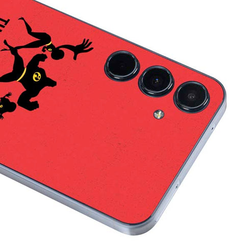 Disney The Incredibles Family Sillhouette Galaxy A36 5G Skin