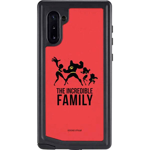 Disney The Incredibles Family Sillhouette Galaxy Cases