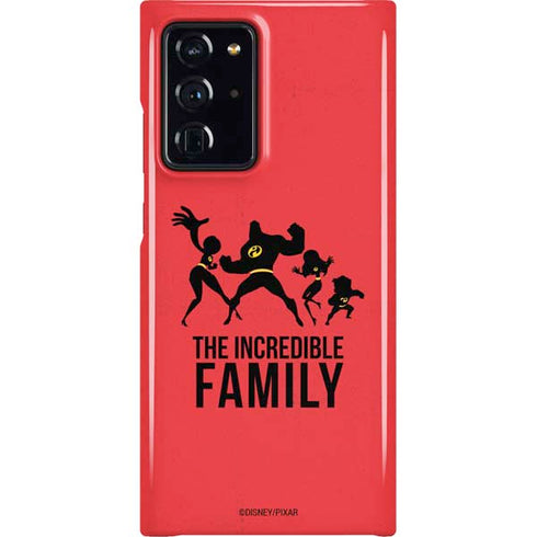 Disney The Incredibles Family Sillhouette Galaxy Cases