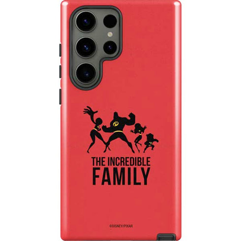 Disney The Incredibles Family Sillhouette Galaxy S23 Ultra Pro Case