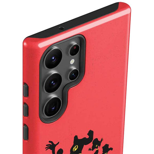 Disney The Incredibles Family Sillhouette Galaxy S23 Ultra Pro Case