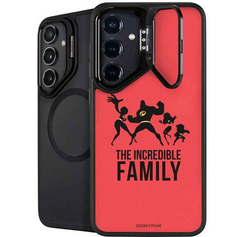 Disney The Incredibles Family Sillhouette Galaxy S24 Kickstand Case