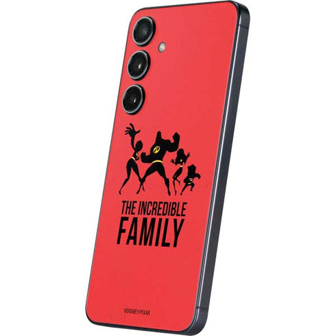 Disney The Incredibles Family Sillhouette Galaxy S25 Plus Skin