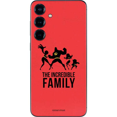 Disney The Incredibles Family Sillhouette Galaxy S24 Skin