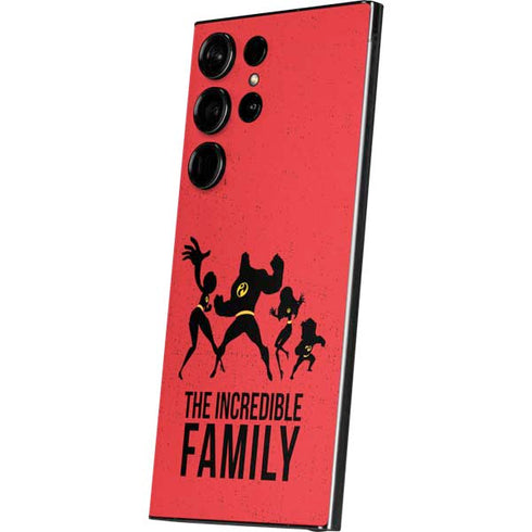 Disney The Incredibles Family Sillhouette Galaxy S24 Ultra Skin