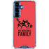 Disney The Incredibles Family Sillhouette Galaxy S25 Clear Case