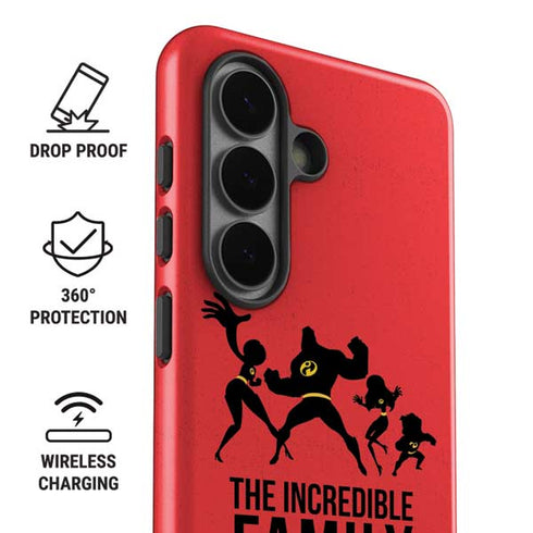 Disney The Incredibles Family Sillhouette Galaxy S26 Impact Case
