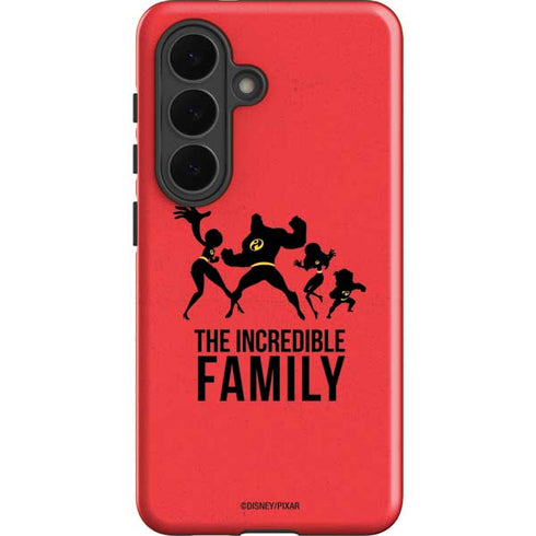 Disney The Incredibles Family Sillhouette Galaxy S26 Plus Impact Case