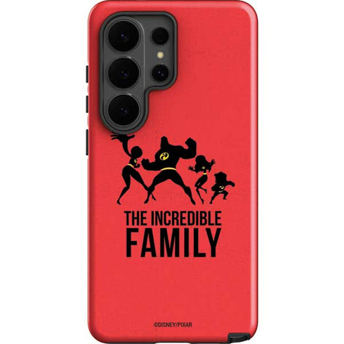 Disney The Incredibles Family Sillhouette Galaxy S26 Ultra Impact Case