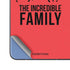 Disney The Incredibles Family Sillhouette Galaxy Z Fold5 5G Skin