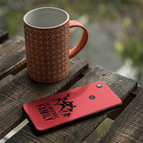 Disney The Incredibles Family Sillhouette Google Pixel 3a XL Skin