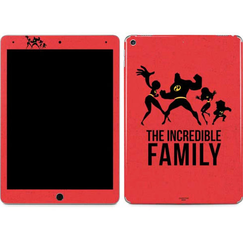 Disney The Incredibles Family Sillhouette iPad Skins