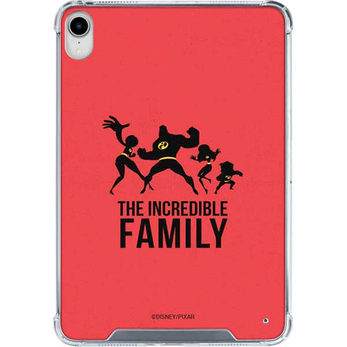 Disney The Incredibles Family Sillhouette iPad 11th Gen (2025) Clear Case