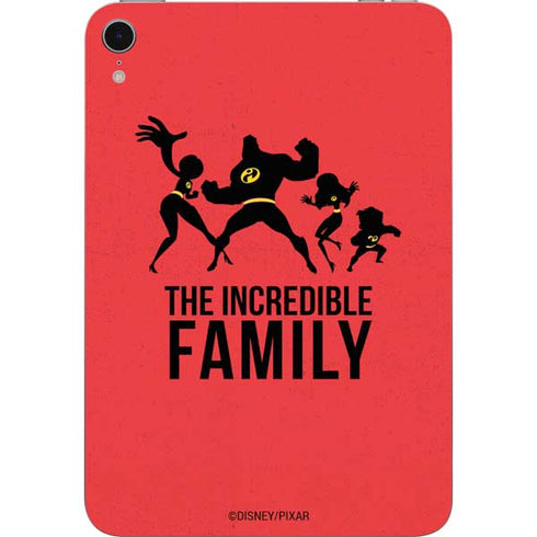 Disney The Incredibles Family Sillhouette Apple iPad Mini Skin