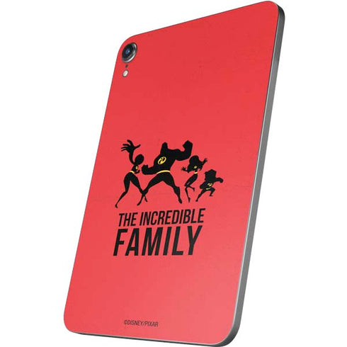 Disney The Incredibles Family Sillhouette Apple iPad Mini Skin