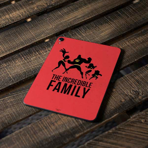 Disney The Incredibles Family Sillhouette Apple iPad Pro Skin