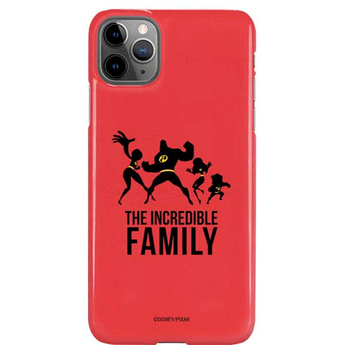 Disney The Incredibles Family Sillhouette iPhone Cases