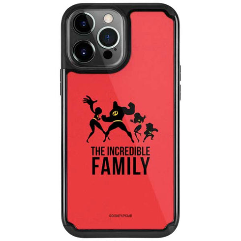 Disney The Incredibles Family Sillhouette iPhone Cases