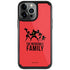 Disney The Incredibles Family Sillhouette iPhone Cases