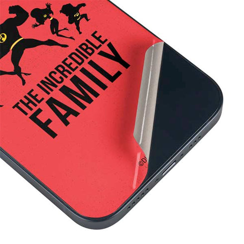 Disney The Incredibles Family Sillhouette iPhone Skins