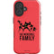 Disney The Incredibles Family Sillhouette iPhone 16 Impact Case