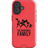Disney The Incredibles Family Sillhouette iPhone 16 Plus Impact Case