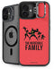 Disney The Incredibles Family Sillhouette iPhone 16 Plus Kickstand Case
