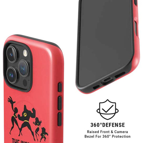 Disney The Incredibles Family Sillhouette iPhone 16 Pro Magsafe Impact Case