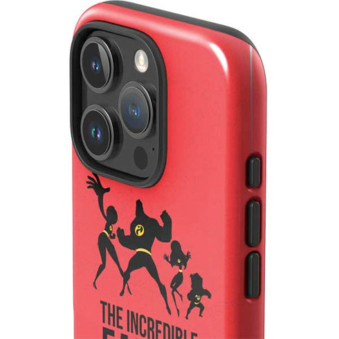 Disney The Incredibles Family Sillhouette iPhone 16 Pro Max Impact Case