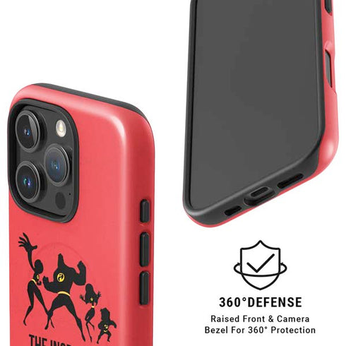 Disney The Incredibles Family Sillhouette iPhone 16 Pro Max Magsafe Impact Case
