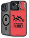 Disney The Incredibles Family Sillhouette iPhone 16e Kickstand Case