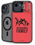 Disney The Incredibles Family Sillhouette iPhone 16e Kickstand Case