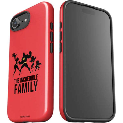 Disney The Incredibles Family Sillhouette iPhone 16e Impact Case